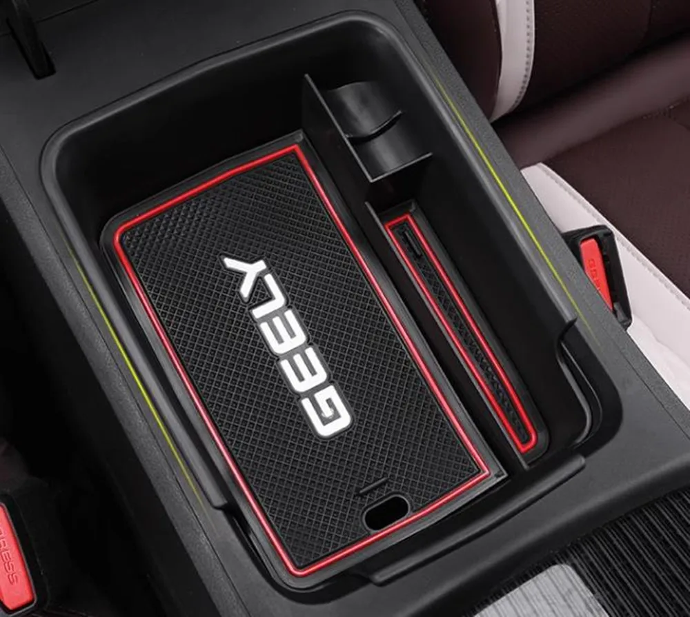 for geely monjaro xingyue l 2022 2024 car center console organizer storage interior armrest storage box auto for lhd for geely monjaro xingyue l 2022 2024 car center console organizer storage interior armrest storage box auto for lhd