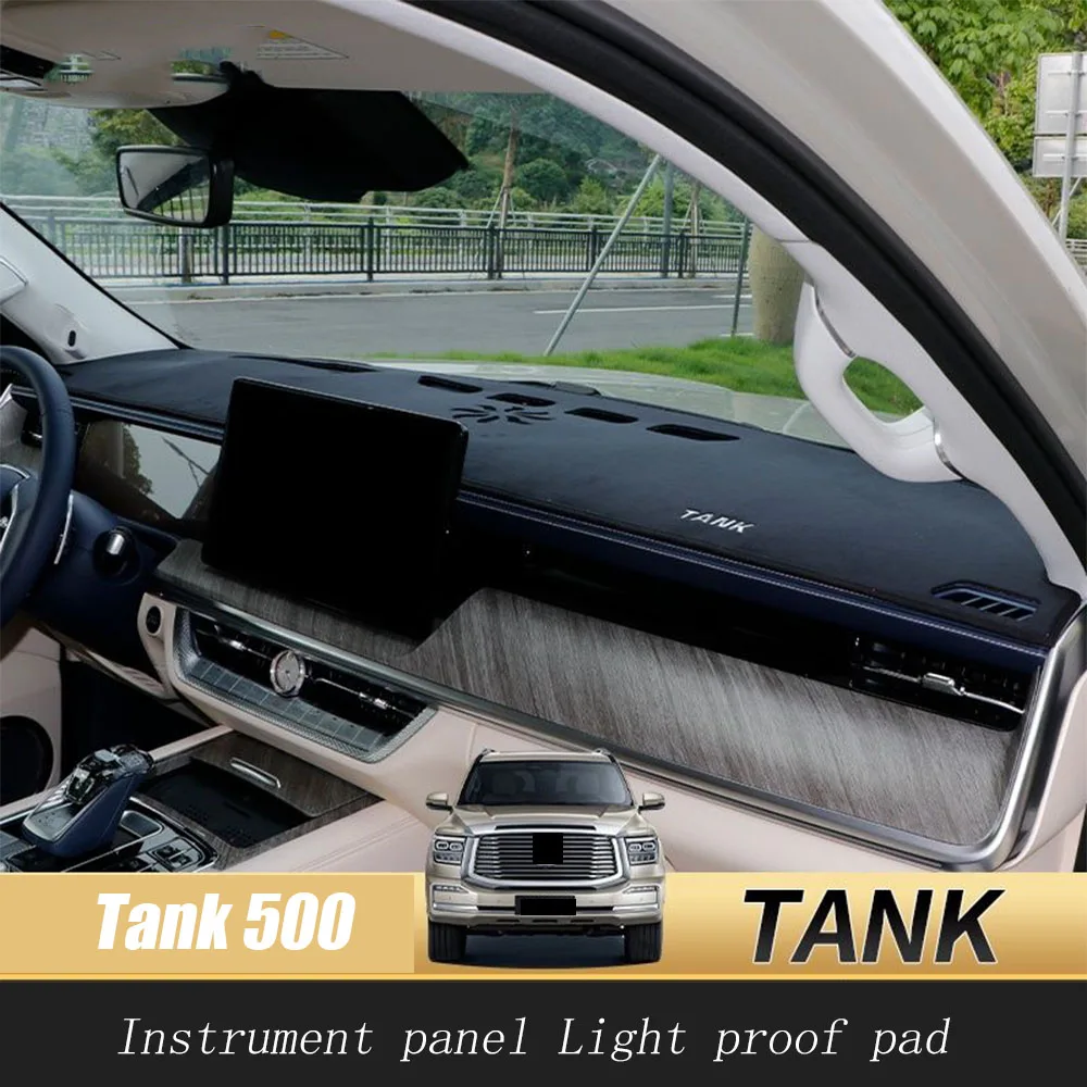 for gwm tank 500 great wall 500 2022 2025 car instrument dashboard anti light shield mat sunshade mat interior decor accessories for gwm tank 500 great wall 500 2022 2025 car instrument dashboard anti light shield mat sunshade mat interior decor accessories