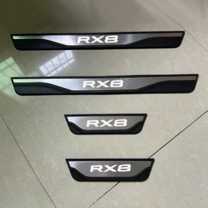 for mg rx8 2025 2024 rx 8 car door scuff plate trim pedal thresold kick pad protector stainless steel plastic sticker