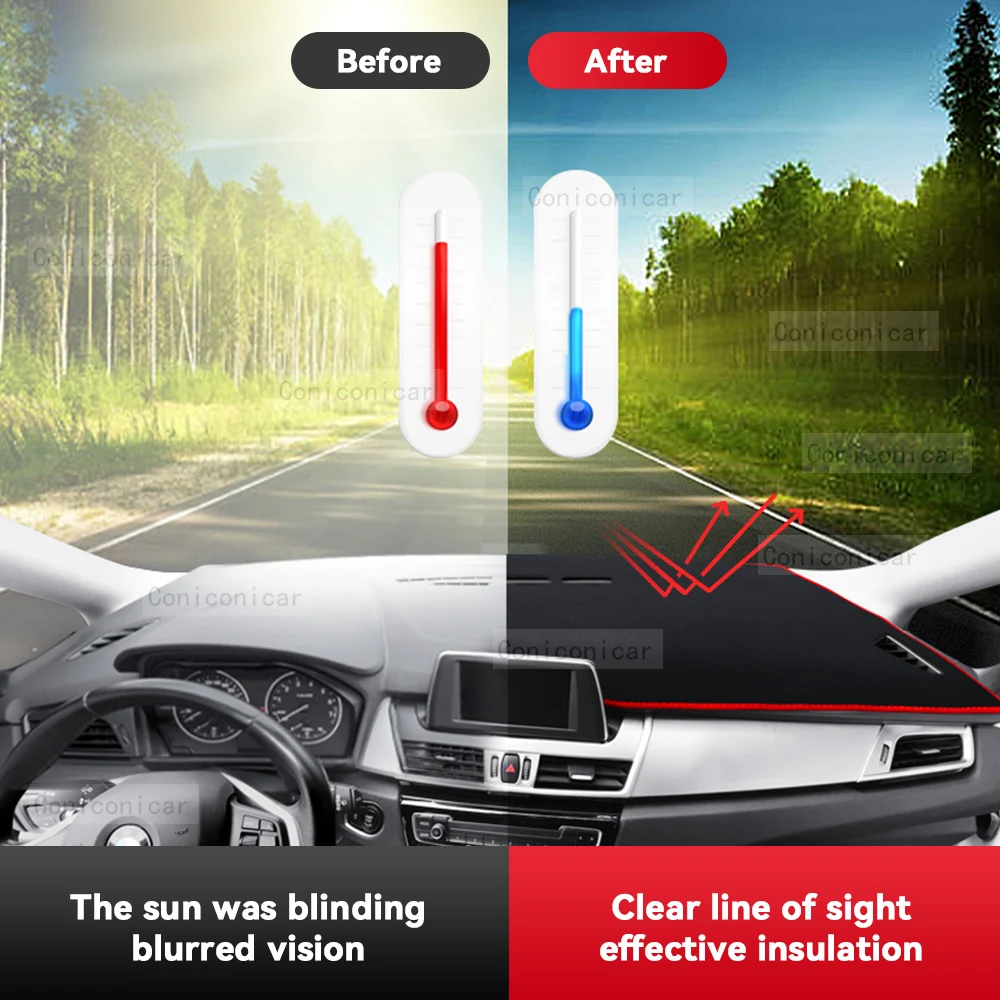 for mg mg5 ev 2019 2020 2021 car dashboard cover mat sun shade pad avoid light mat instrument carpet protection for mg mg5 ev 2019 2020 2021 car dashboard cover mat sun shade pad avoid light mat instrument carpet protection