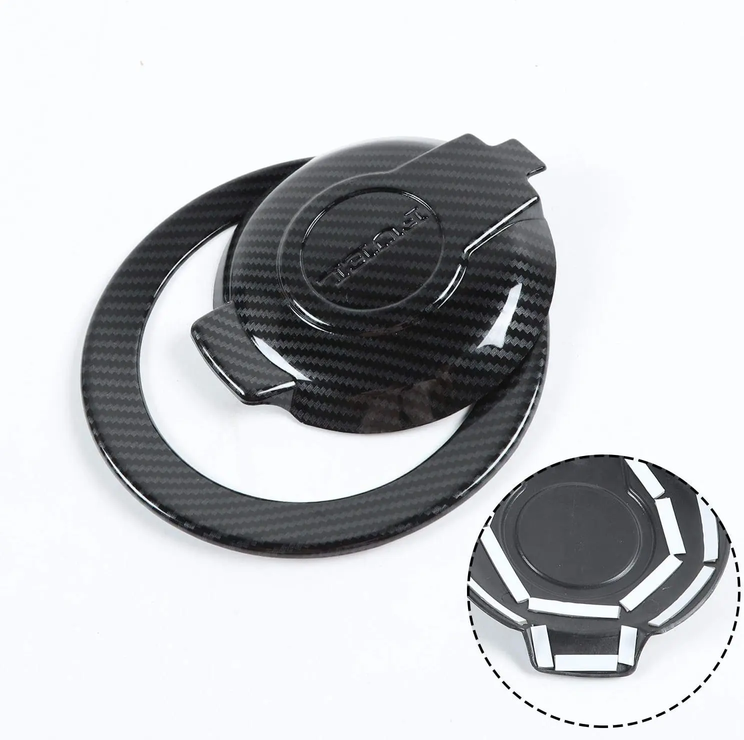 carbon fiber look fuel tank cover trim gas door for dodge challenger 2008 2023 abs car fuel tank cap trim sticker carbon fiber look fuel tank cover trim gas door for dodge challenger 2008 2023 abs car fuel tank cap trim sticker