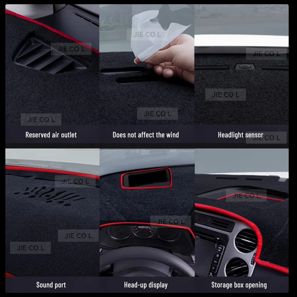 for geely new coolray 2024 2025 car dashboard cover mat sun shade mat anti slip carpet front window pad protect auto for geely new coolray 2024 2025 car dashboard cover mat sun shade mat anti slip carpet front window pad protect auto