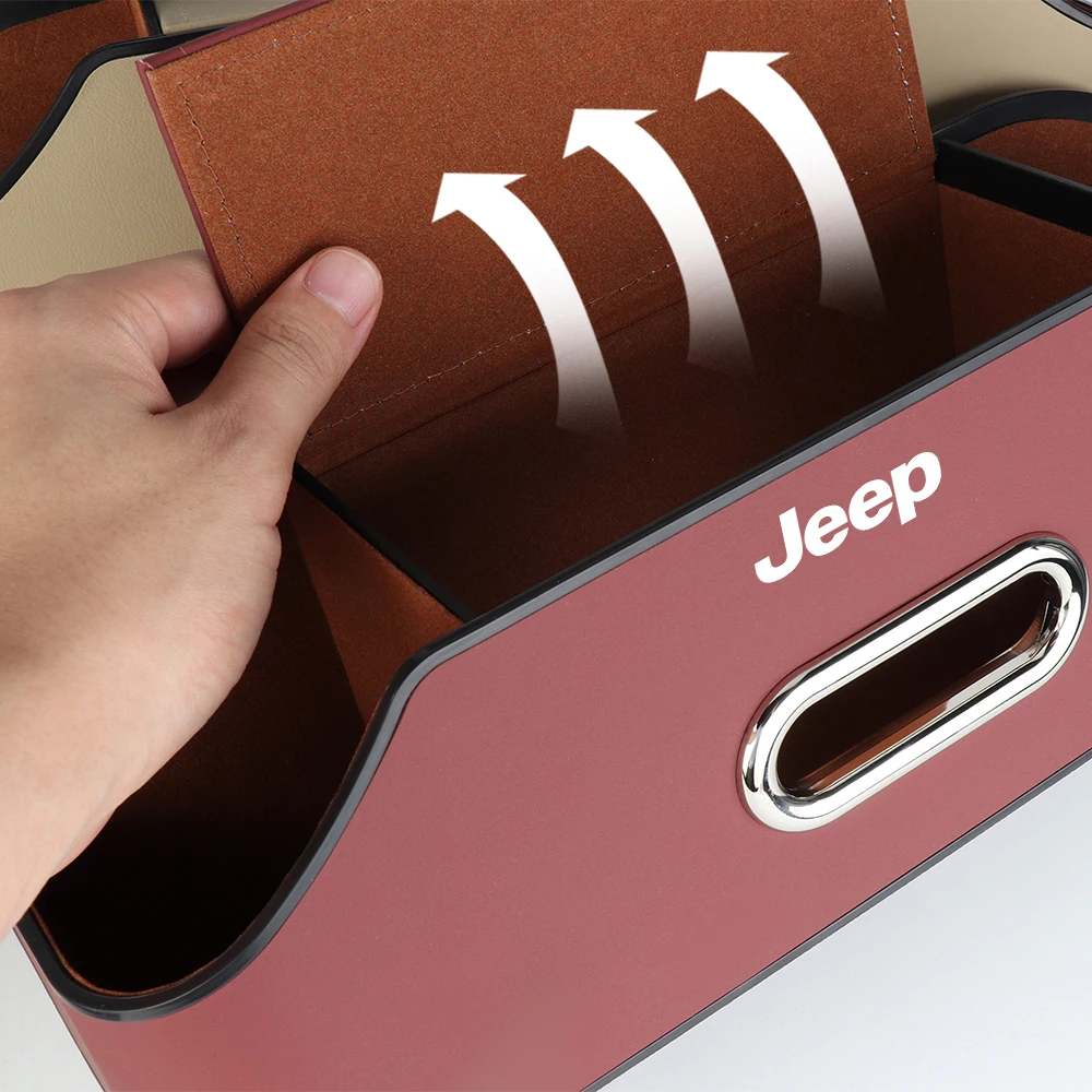 pu leathercar seat back storage box tissue box water cup mobile phone holder for jeep renegade patriot wrangler cherokee compass pu leathercar seat back storage box tissue box water cup mobile phone holder for jeep renegade patriot wrangler cherokee compass