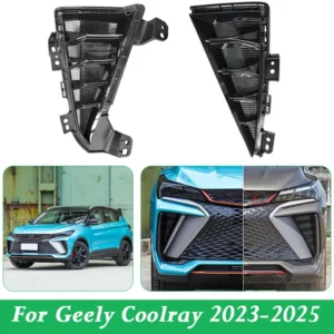 front bumper grille for geely coolray 2023 2025 front fog lamp frame 6010207700 6010207700 6010207800 6010207900