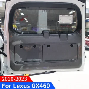 for 2010 2023 2022 lexus gx460 tailgate panel cover,interior upgraded accessories trunk modification fiber pattern garnish parts