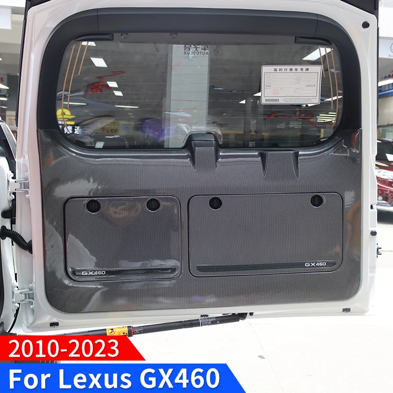 for 2010 2023 2022 lexus gx460 tailgate panel cover,interior upgraded accessories trunk modification fiber pattern garnish parts for 2010 2023 2022 lexus gx460 tailgate panel cover,interior upgraded accessories trunk modification fiber pattern garnish parts