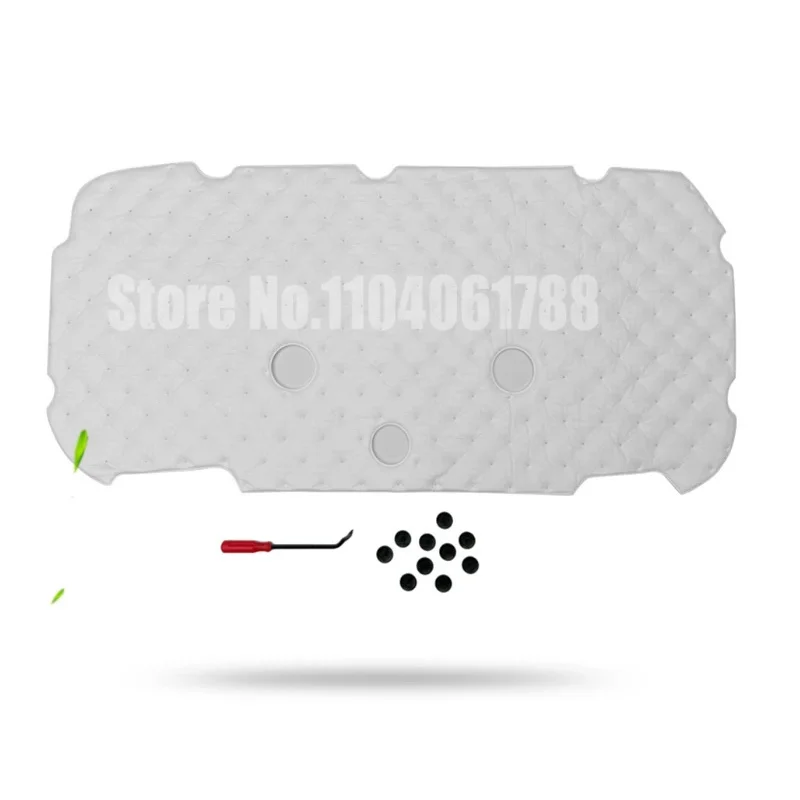 for toyota land cruiser 250 2024 1958 prado lc250 2025 engine hood sound pad car front heat insulation cotton covers fireproof for toyota land cruiser 250 2024 1958 prado lc250 2025 engine hood sound pad car front heat insulation cotton covers fireproof
