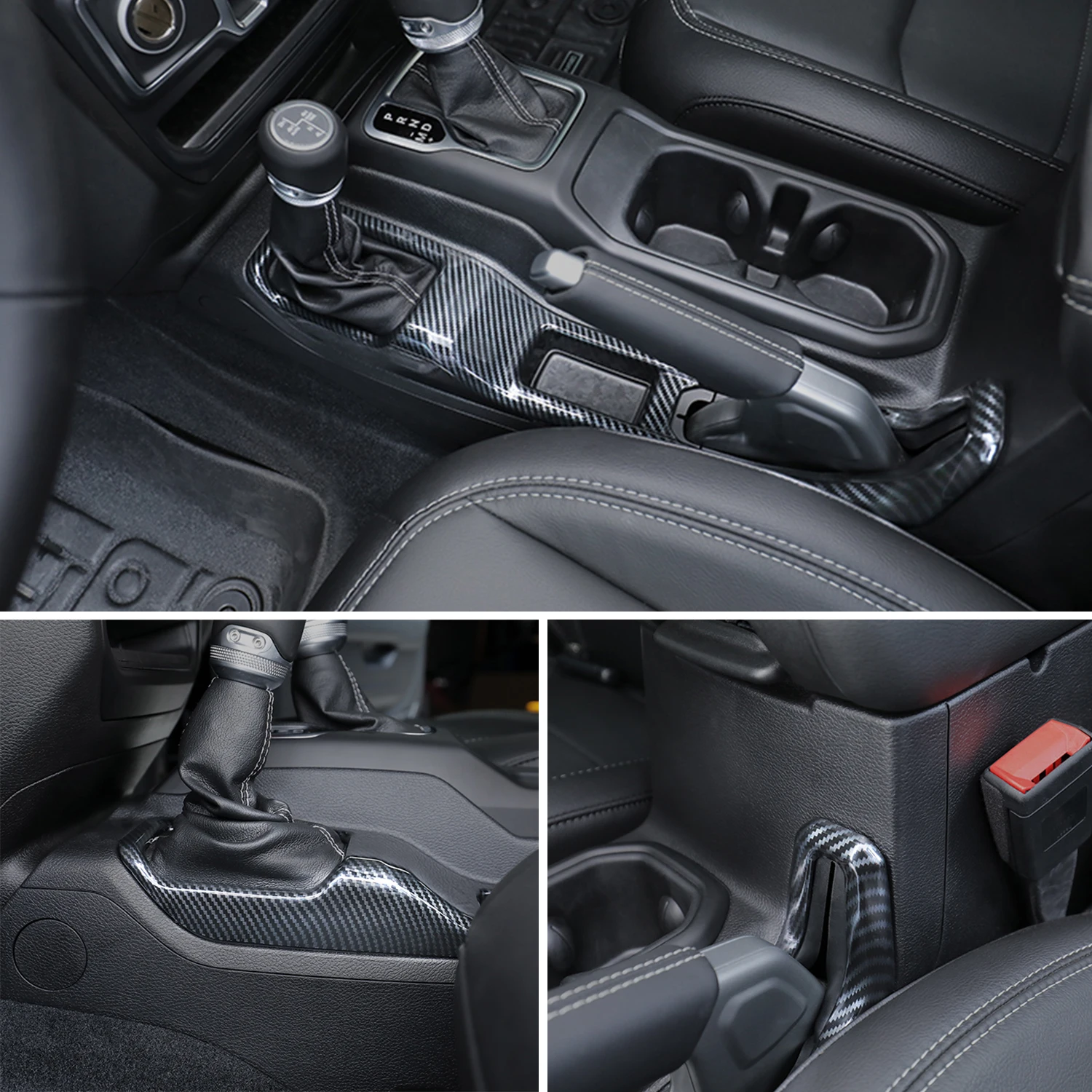 for jeep wrangler jl 2018 2023 interior 4 wheel drive emergency brake trim 4wd decorative cover carbon fiber look for jeep wrangler jl 2018 2023 interior 4 wheel drive emergency brake trim 4wd decorative cover carbon fiber look