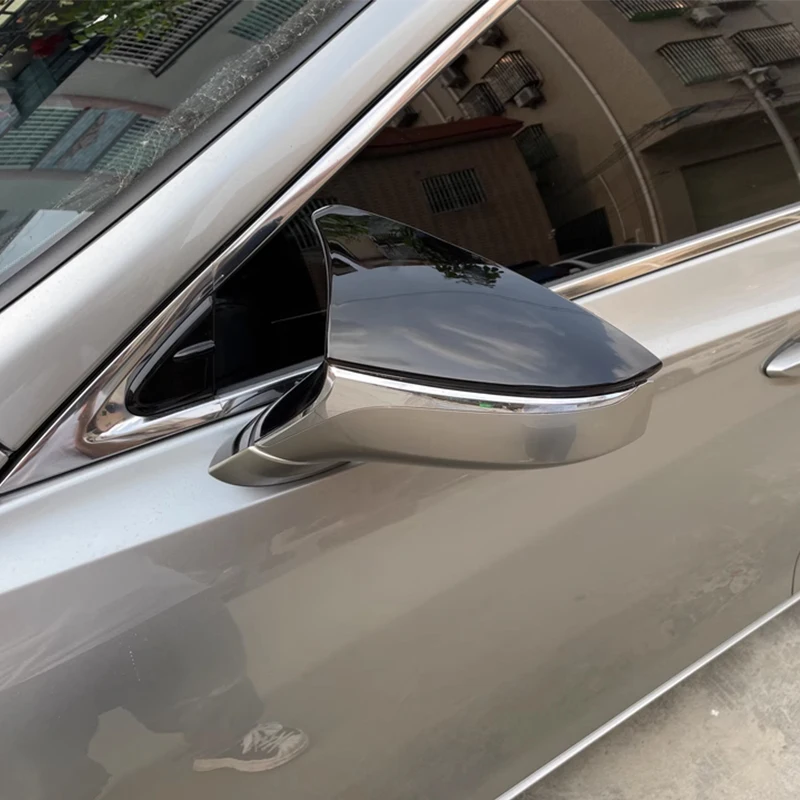 bull horn shaped rearview mirror cover for lexus ls500 ls500h ls350 2018 2025 only suitable for left hand drive vehicles bull horn shaped rearview mirror cover for lexus ls500 ls500h ls350 2018 2025 only suitable for left hand drive vehicles