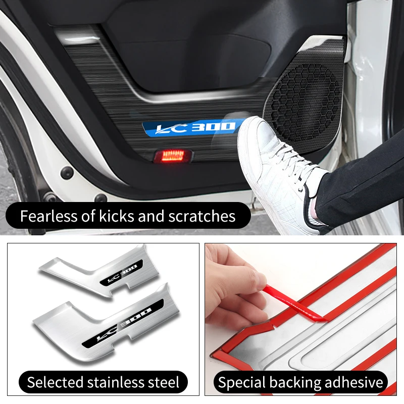 lc300 fj300 interior for 2021 2025 toyota land cruiser 300 stainless steel car door protective cover speaker cover lc300 fj300 interior for 2021 2025 toyota land cruiser 300 stainless steel car door protective cover speaker cover