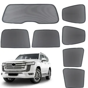 car magnetic window sunshade curtain for toyota land cruiser 300 2022 lc300 accessories