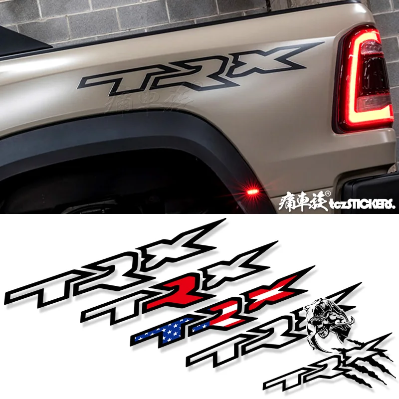 new car sticker truck modification fashionable off road vinyl film decal for dodge ram trx 2023 2024 new car sticker truck modification fashionable off road vinyl film decal for dodge ram trx 2023 2024