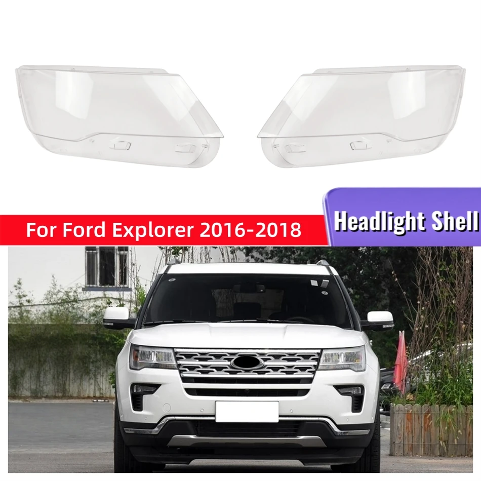 for ford explorer 2016 2017 2018 vehicle accessories shade headlight headlight cap car front headlight lens cover lights shell for ford explorer 2016 2017 2018 vehicle accessories shade headlight headlight cap car front headlight lens cover lights shell
