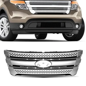 racing grills for ford 2011 2012 2013 2014 explorer grill assembly grill grille trim front bumper car accessories