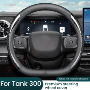 car steering wheel cover carbon fiber thin and light durable non slip suitable steering wheel cover for tank 300 2025 interior