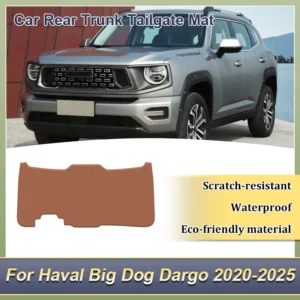 car rear trunk mat for haval big dog dargo 2020 2021 2022 2023 2024 2025 tailgate anti kick pad anti dirty cover car accessories