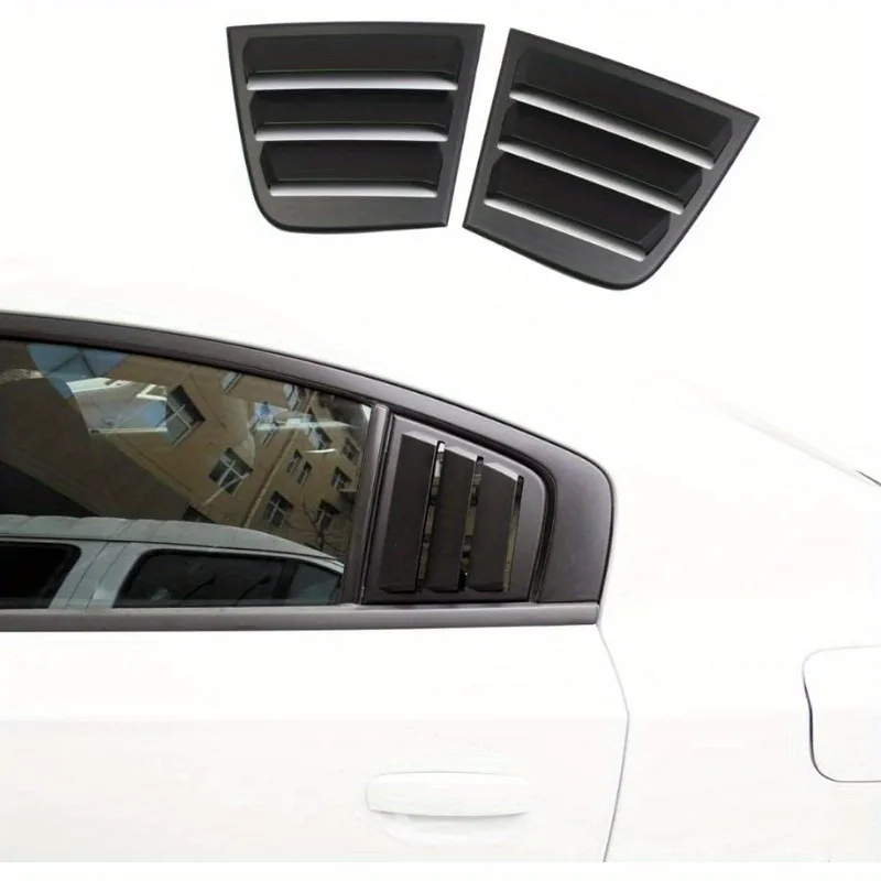 for dodge charger 2011 ~ 2021 car accessories side window louvers air vent scoop shades cover blinds decooration abs stickers for dodge charger 2011 ~ 2021 car accessories side window louvers air vent scoop shades cover blinds decooration abs stickers
