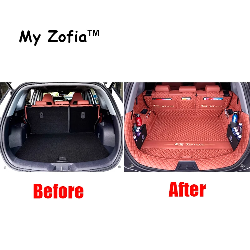 for changan cs75 plus gen iii 2025 2026 car boot mat rear trunk liner cargo leather floor carpet tray protector mats for changan cs75 plus gen iii 2025 2026 car boot mat rear trunk liner cargo leather floor carpet tray protector mats