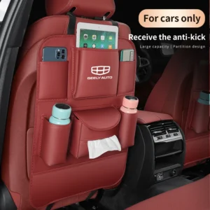 for geely starry car seat organizer back multi pocket storage bag rear anti wear backrest protection anti kick pad accessories