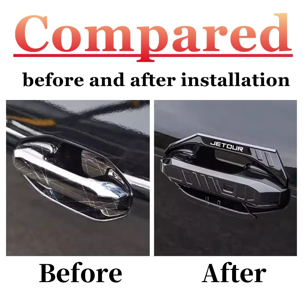 fit for chery jetour traveller t2 2023 2026 car door pull doorknob catch door handle bowl cap decoration cover trim accessories fit for chery jetour traveller t2 2023 2026 car door pull doorknob catch door handle bowl cap decoration cover trim accessories