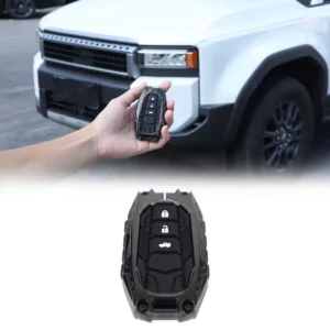 for 2024+ toyota prado lc250 land cruiser 250 key protective case key decorative cover zinc alloy auto accessories (mecha model)