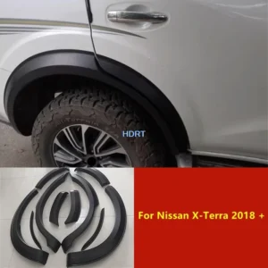 car styling protector decoration accessories splash fender cover for nissan x terra x terra 2018 + front rear wheel eyebrow trim