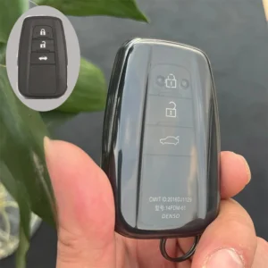 tpu car key cover for toyota corolla rav4 camry 70 prado rav 150 2 3 4 buttons key case holder accessories shell 2019 2020 2021