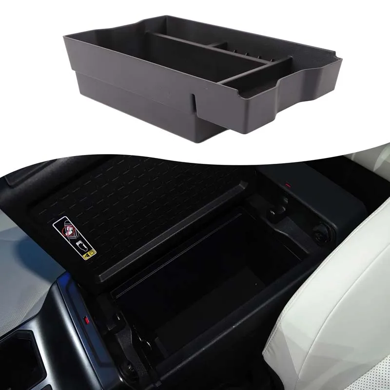 for toyota rav4 2026+ abs black car armrest box hidden storage tray interior modification car console storage box for toyota rav4 2026+ abs black car armrest box hidden storage tray interior modification car console storage box