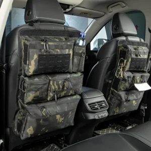 multifunctional luggage organizer and storage bag, tactical storage bag for car rear seats, hanging rear seat bag