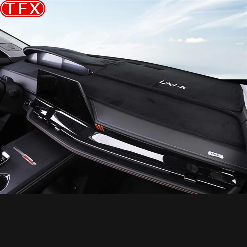 car flannel slip anti uv mat dashboard cover pad dashmat sun shade carpet for changan uni k unik 2021 2022 2023 car flannel slip anti uv mat dashboard cover pad dashmat sun shade carpet for changan uni k unik 2021 2022 2023