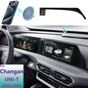 for changan uni t unit 2020 2022 2023 phone holder car magnetic magsafe wireless charging mobile phone mount car accessories