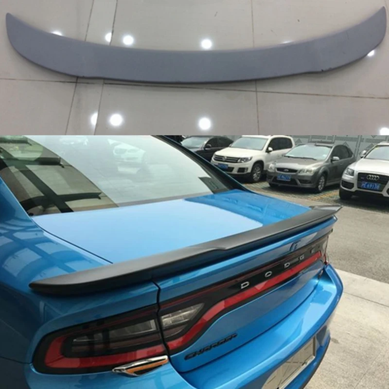 for dodge charger high quality abs material spoiler car rear wing primer rear color original style spoilers 2014 2017 for dodge charger high quality abs material spoiler car rear wing primer rear color original style spoilers 2014 2017