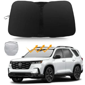 custom fit for honda pilot 2016 2025 car front windshield sun shade uv rays block cover