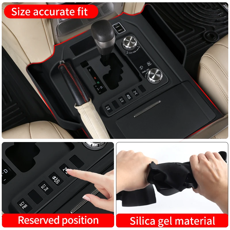 for 2008 2021 toyota land cruiser lc200 200 j200 lhd center console cover perfect fit anti scratch non slip interior for 2008 2021 toyota land cruiser lc200 200 j200 lhd center console cover perfect fit anti scratch non slip interior