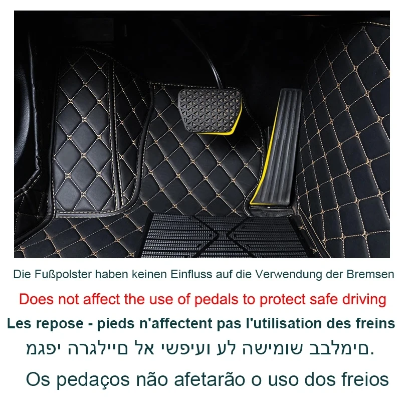luxury custom auto leather car floor mat for honda pilot 2016 2017 2018 2019 2020 car mat full set waterproof full luxury custom auto leather car floor mat for honda pilot 2016 2017 2018 2019 2020 car mat full set waterproof full