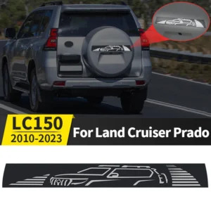 for toyota land cruiser prado 150 2010 2023 2022 spare tire reflective sticker lc150 fj150 exterior modification accessories