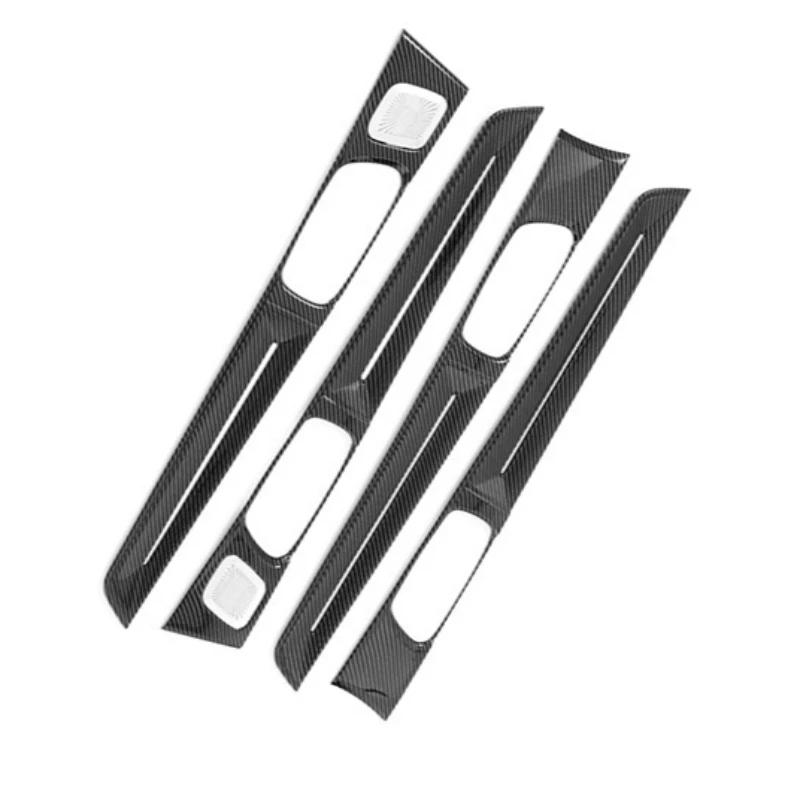 weizhida for honda civic 11th gen 2022 2025 abs carbon fiber car inner door panel cover trim interior car weizhida for honda civic 11th gen 2022 2025 abs carbon fiber car inner door panel cover trim interior car