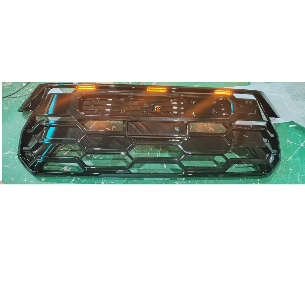 front racing grill grille fit for 2024 2025 2026 hilux revo abs grills bumper cover front racing grill grille fit for 2024 2025 2026 hilux revo abs grills bumper cover