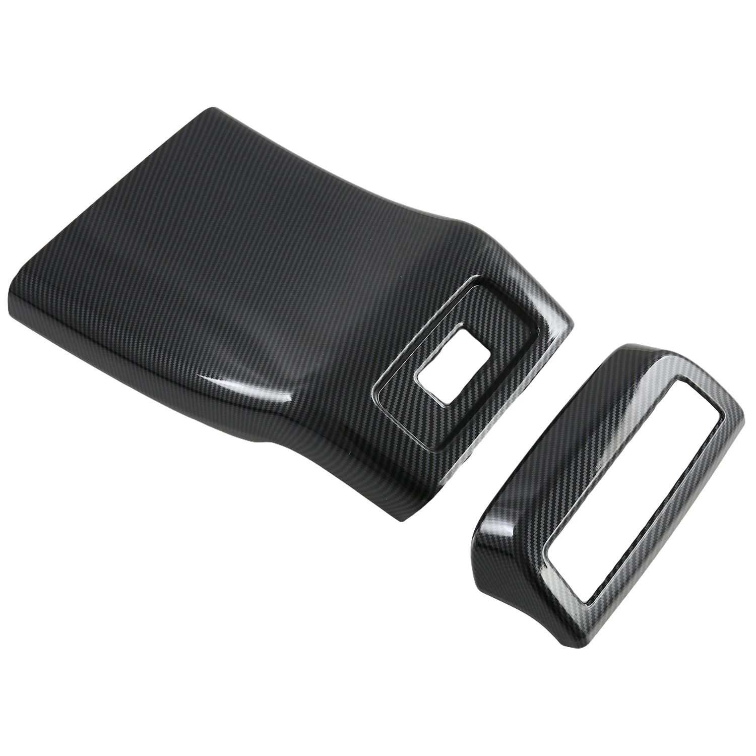 car for nissan pathfinder r53 2021 2022 2023 2024 carbon fiber grain interior rear air vent outlet cover trim 2pcs car for nissan pathfinder r53 2021 2022 2023 2024 carbon fiber grain interior rear air vent outlet cover trim 2pcs