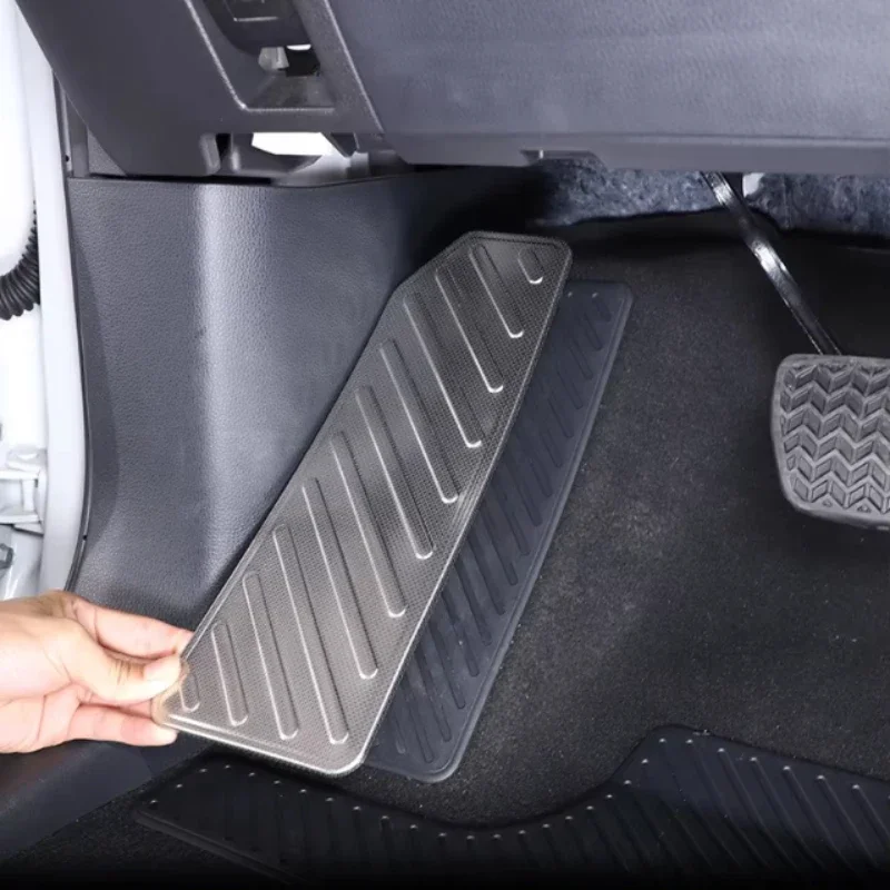 for toyota land cruiser prado 250 lc250 2024 2025 stainless steel car rest foot rest pedal pad cover interior car for toyota land cruiser prado 250 lc250 2024 2025 stainless steel car rest foot rest pedal pad cover interior car