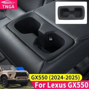 for lexus gx550 gx550h 2024 2025 second row water cup silica gel pad,upgraded accessories gx 550 interior modification tuning