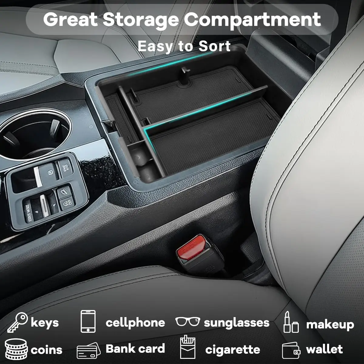 for honda pilot &2026 passport center console organizer tray 2023 2024 2025 center console armrest storage box inserts for honda pilot &2026 passport center console organizer tray 2023 2024 2025 center console armrest storage box inserts