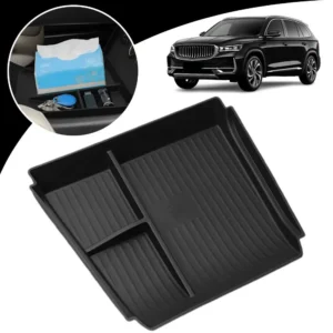 car storage box for geely monjaro xingyue l 2025 car interior accessories center console lower organizer case car gadget