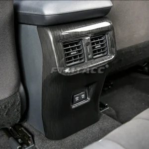 for toyota rav4 rav 4 2019 2020 2021 2022 2023 xa50 hybrid car rear air conditioning vent outlet frame cover trim accessories