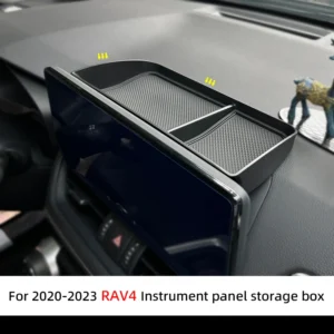for toyota rav4 2023 accessories instrument panel storage box 2019 2024 2021 2022 xa50 interior trim storage and organization