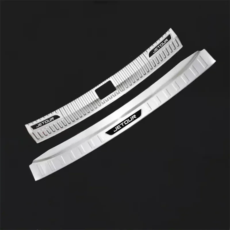 for chery jetour dashing 2022 2025 stainless steel car welcome pedal trunk threshold guard plate protection car accessories for chery jetour dashing 2022 2025 stainless steel car welcome pedal trunk threshold guard plate protection car accessories