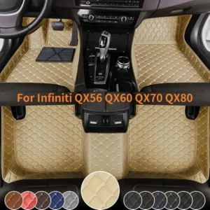 custom floor mats for infiniti qx56 2011 2017 qx60 qx70 qx80 2013 2014 2015 2017 full coverage floor mats luxury floor liners