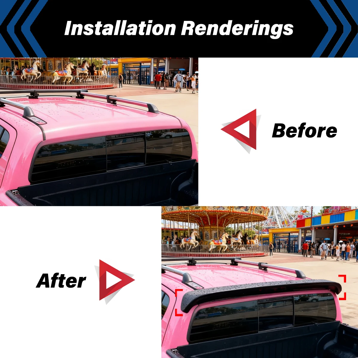 for toyota hilux revo 015 2016 2017 2018 2019 2020 2021 2022 2023 rear trunk tail wing modified spoiler decoration for toyota hilux revo 015 2016 2017 2018 2019 2020 2021 2022 2023 rear trunk tail wing modified spoiler decoration