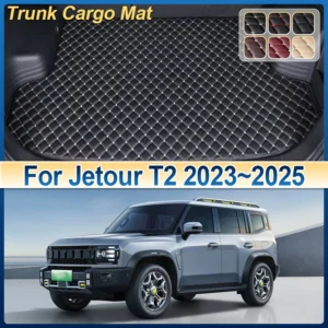 for jetour t2 accessories 2023 2024 2025 ich x k3 leather car trunk mat cargo boot mat storage cushion carpet pad auto interior