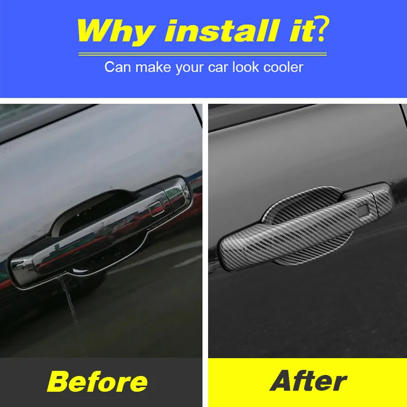 car door handle bowl cover abs chrome decoration frame parts for wey gwm tank 300 t300 2023 2024 exterior styling car door handle bowl cover abs chrome decoration frame parts for wey gwm tank 300 t300 2023 2024 exterior styling